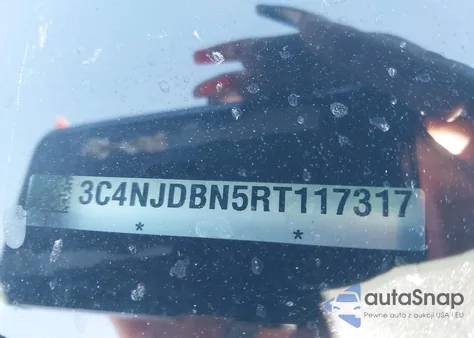 2024 Jeep Compass Latitude 4X4 из США, поврежденный, VIN 3C4NJDBN5RT117317